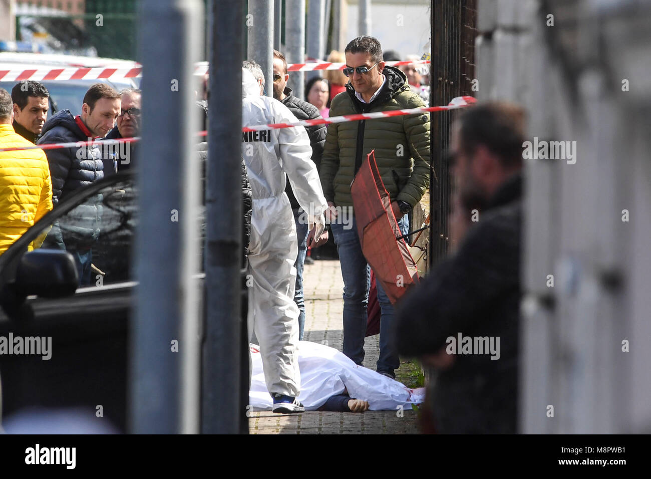 Terzigno, Italy. 19th March, 2018. A Woman Was Killed This Morning In ...