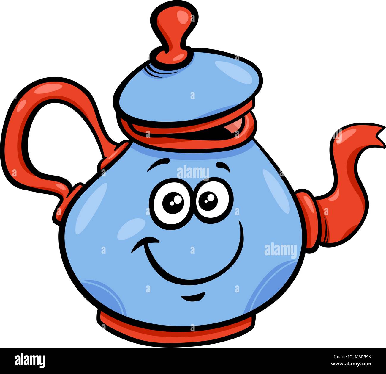 Cartoon kettle hi-res stock photography and images - Alamy
