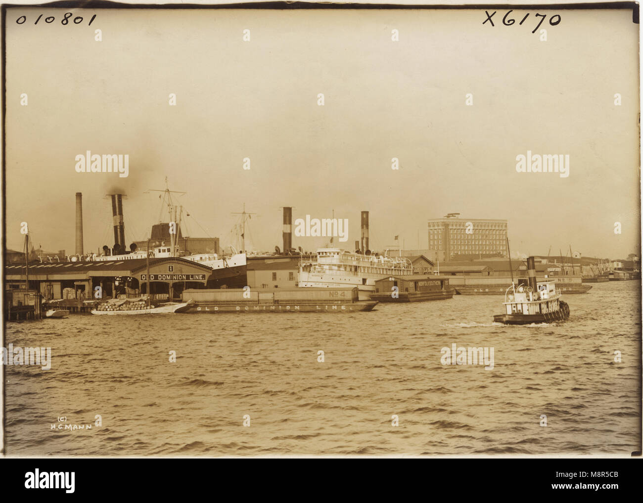 Norfolk Harbor Stock Photo Alamy