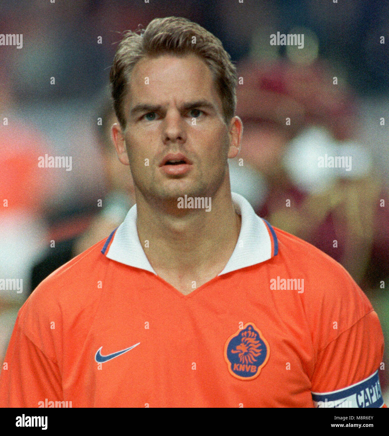 Amsterdam Arena, The Netherlands,11.10.1997 Qualifier for the FIFA World Cup France 1998, Netherlands vs. Turkey 0:0 --- Frank DE BOER (NED) Stock Photo