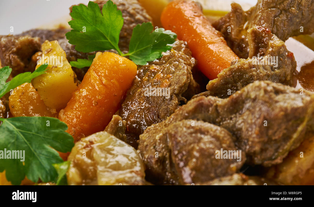 Cape Malay lamb curry Cooking from South Africa Stock Photo Alamy