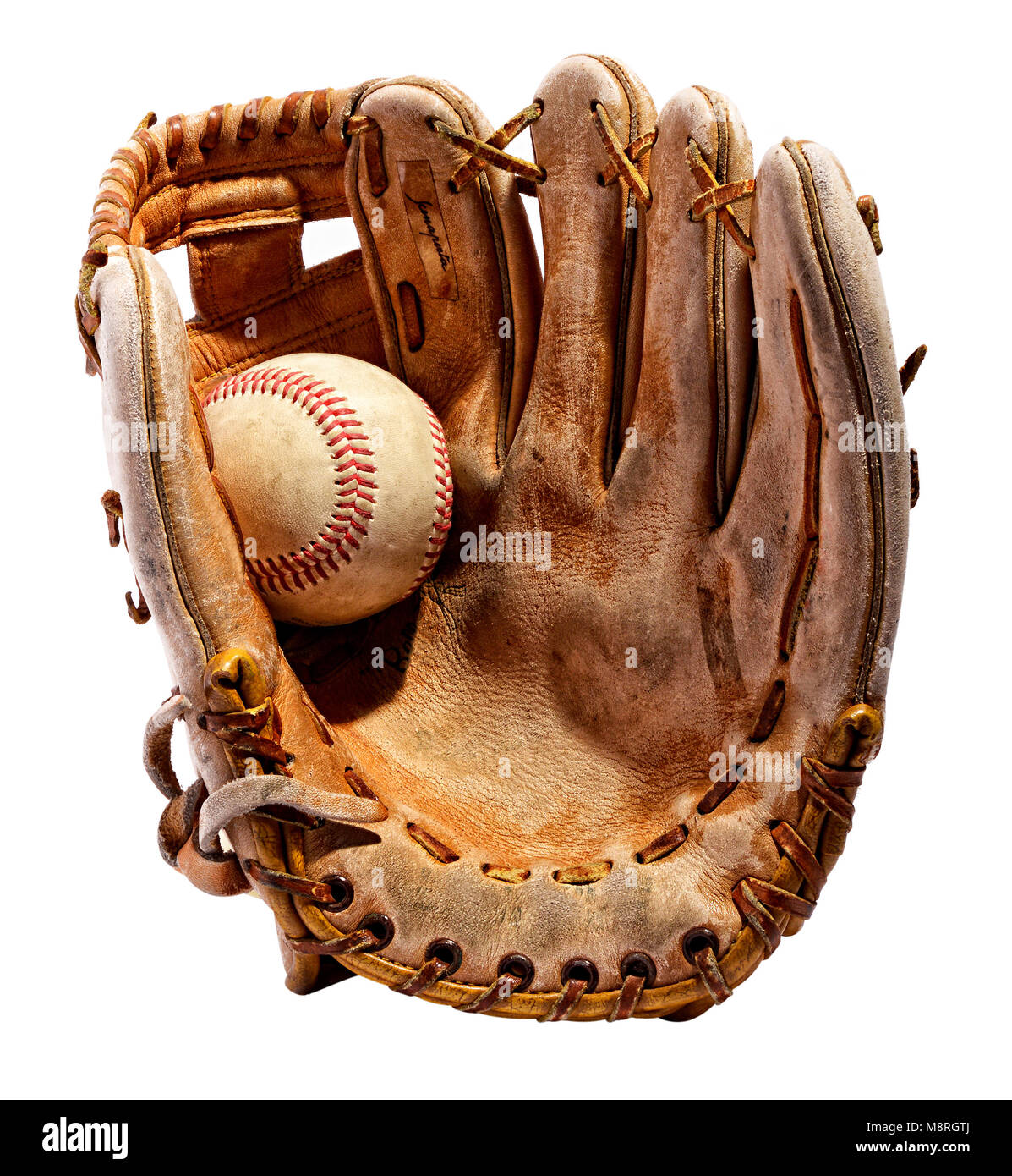 Antique baseball store gloves
