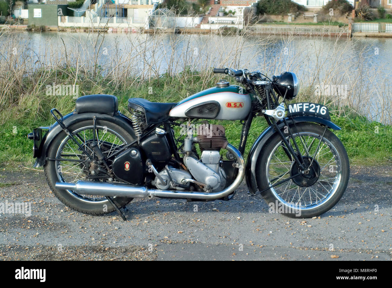 1939 BSA 500cc M20 Stock Photo
