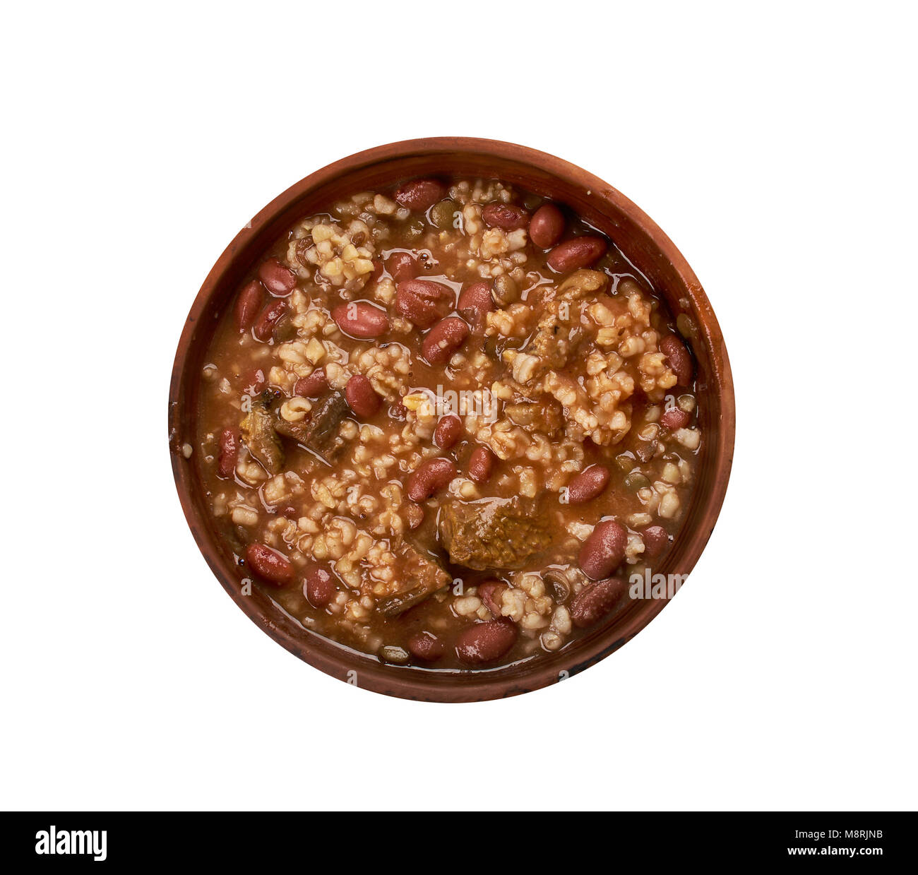 New OrleansStyle Red Beans and Rice Stock Photo Alamy