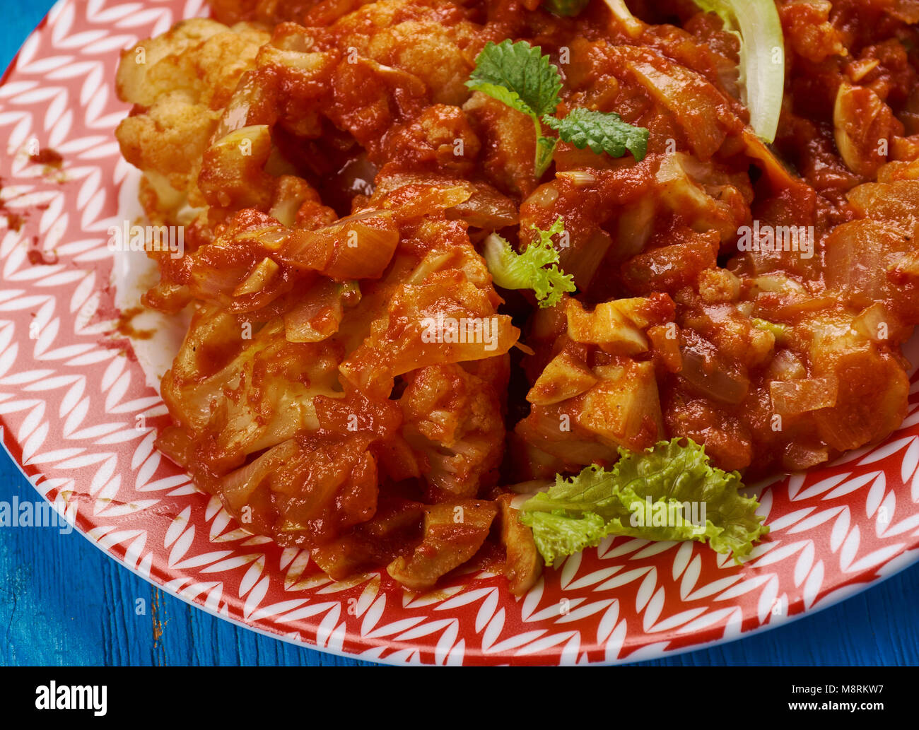 Indian cuisine . Cauliflower Tikka Masala , Traditional assorted India