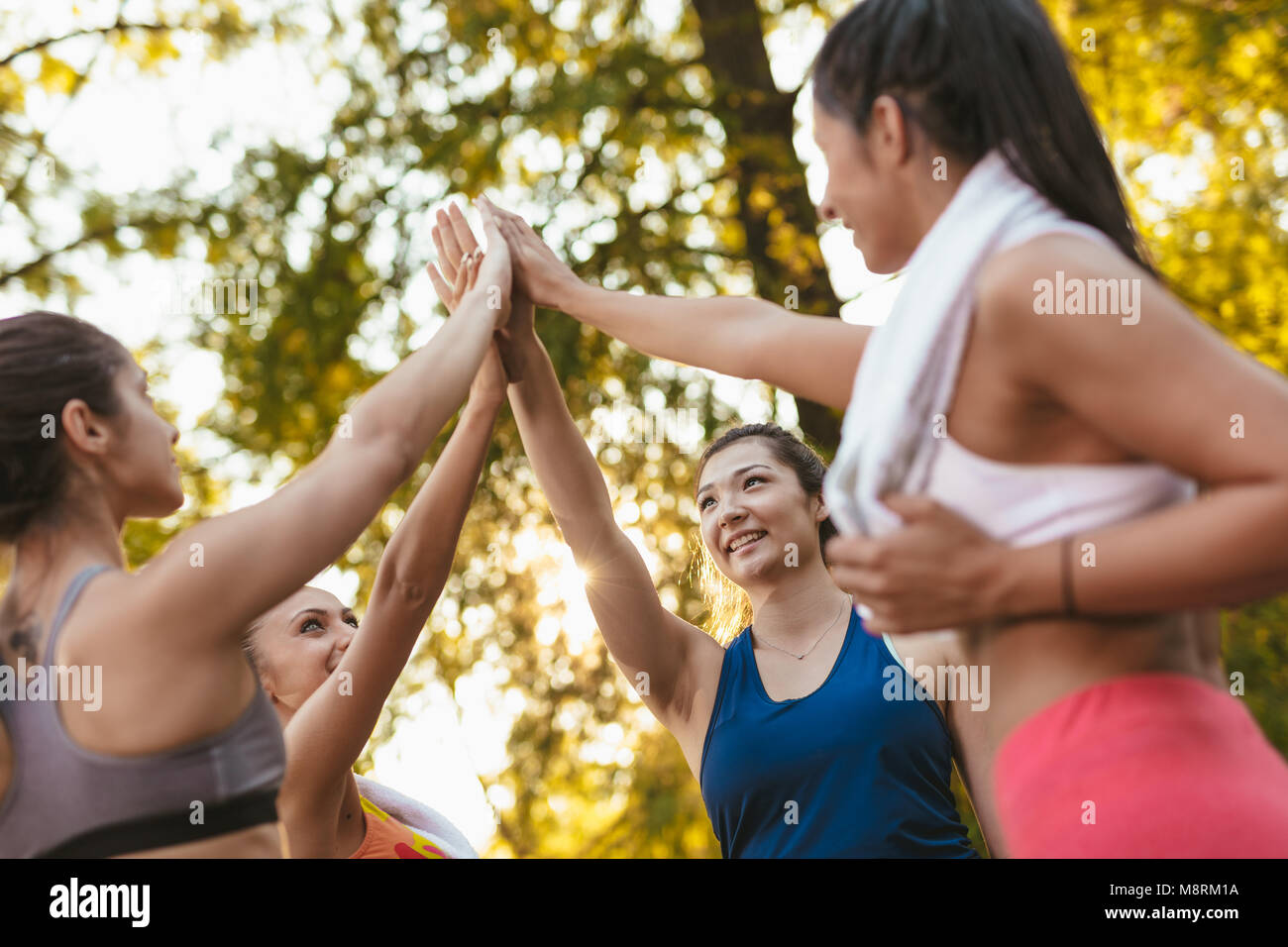High five hires stock photography and images Alamy
