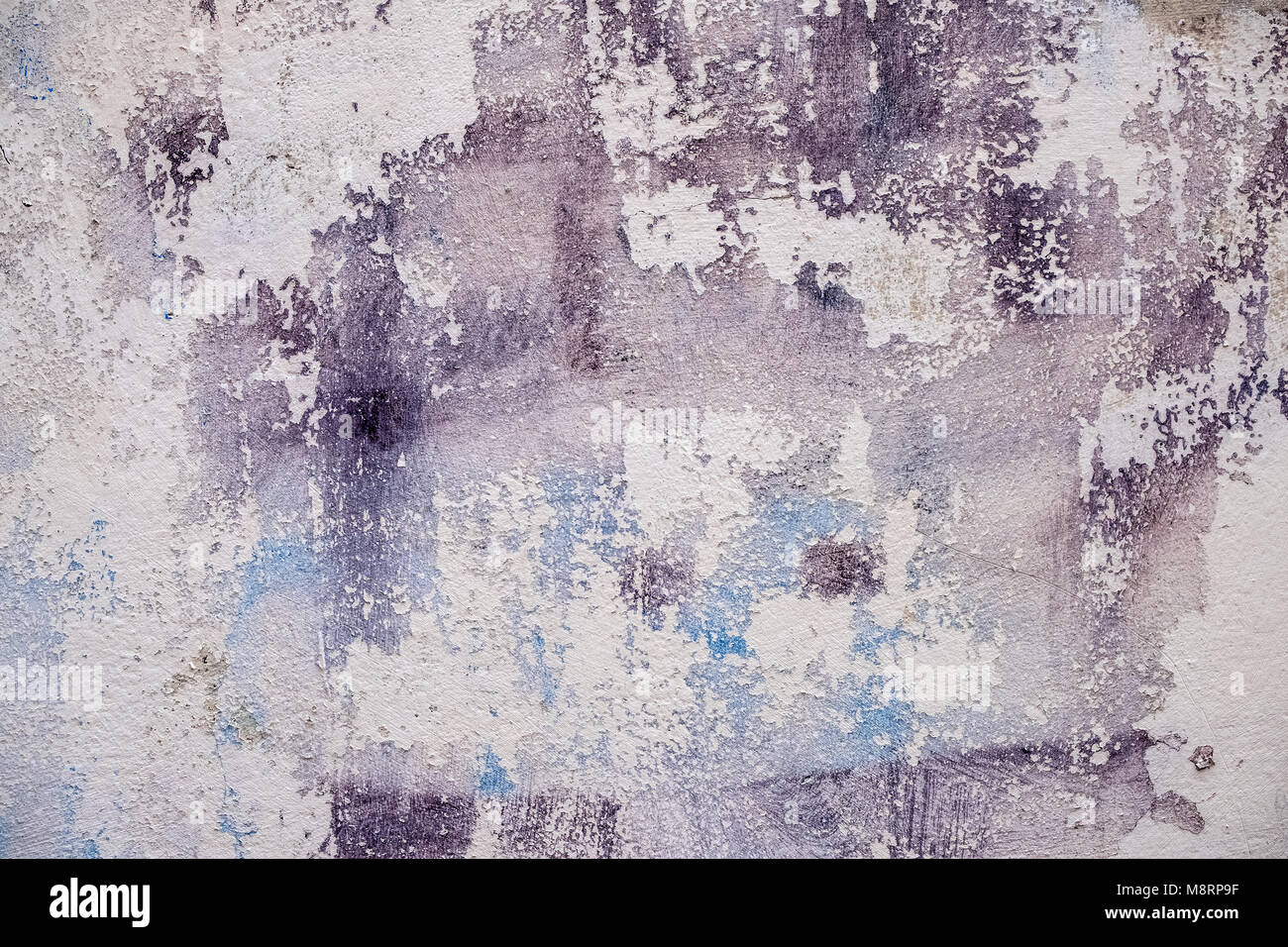 Rough, old wall with peeling paint as background Stock Photo - Alamy