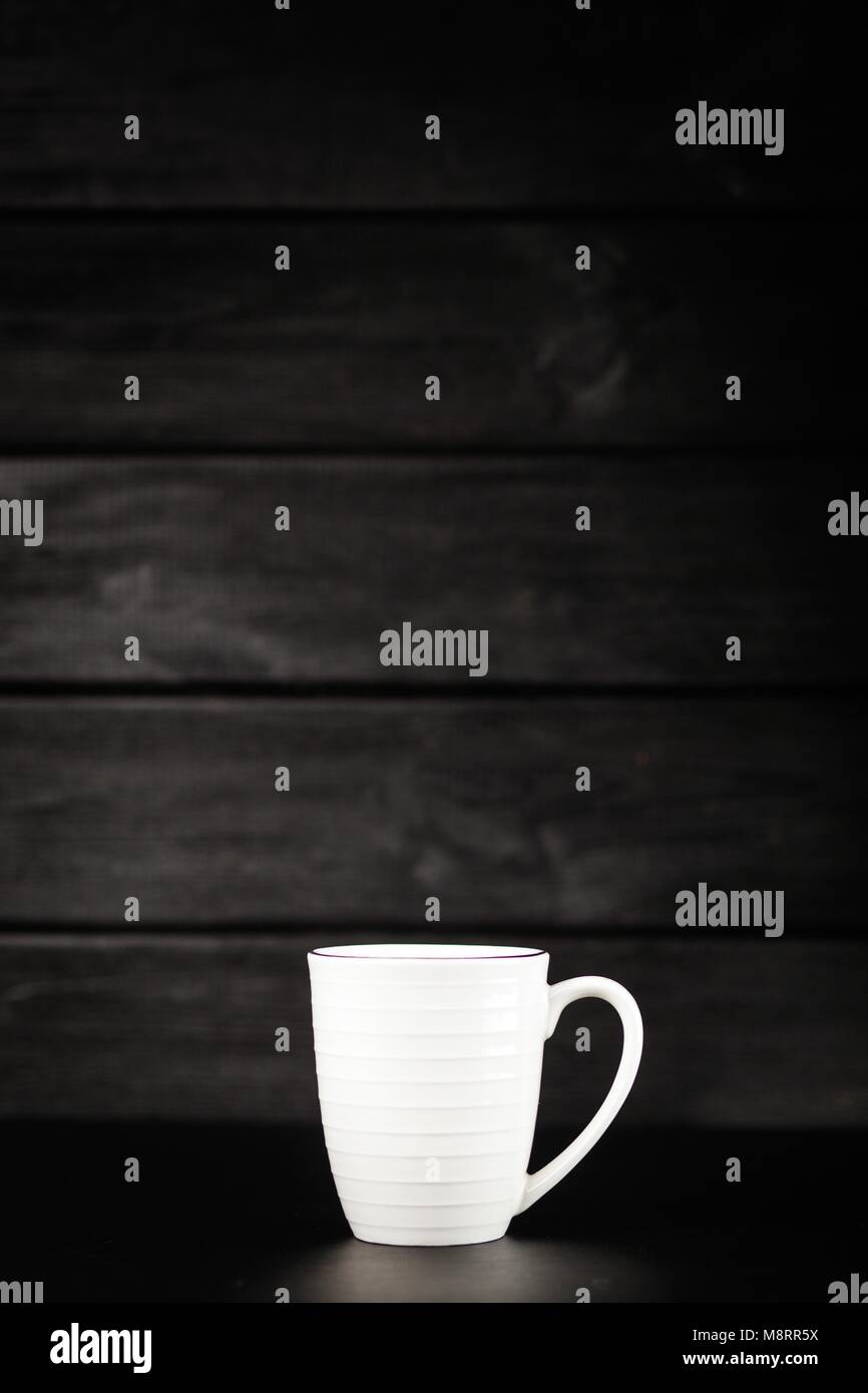 White coffee mug Stock Photo