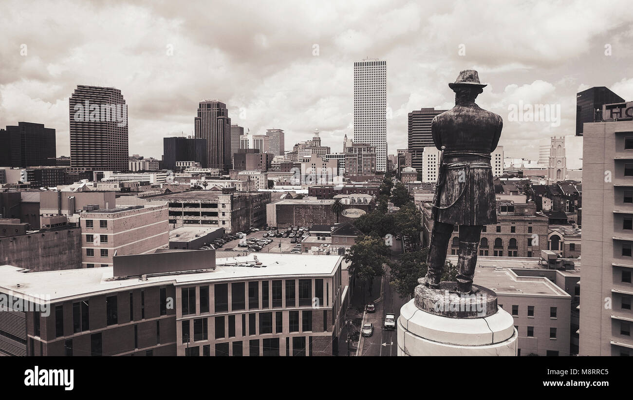 Statue of robert e lee new orleans hires stock photography and images