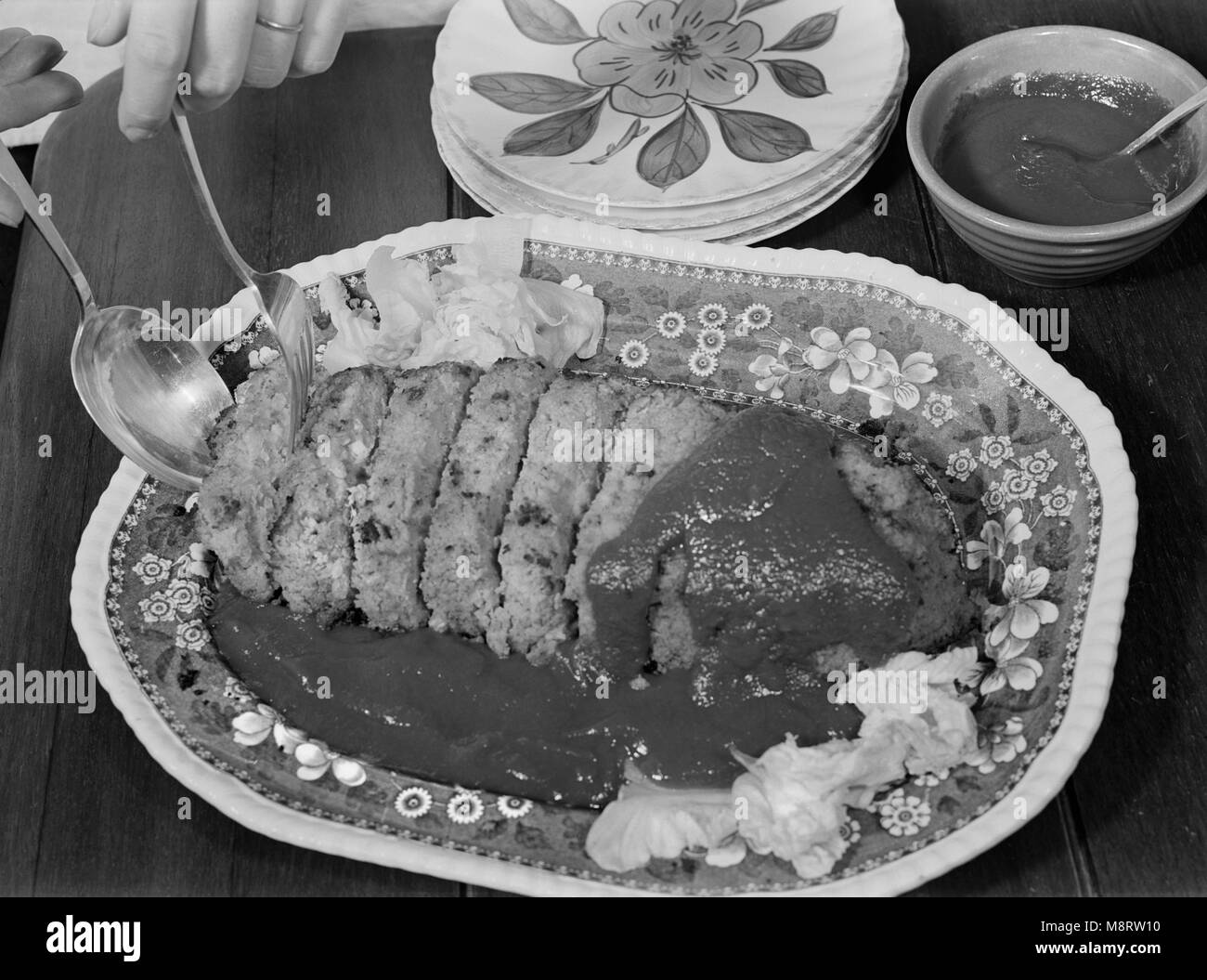 Baked Bean Loaf, a Nourishing and Healthy Meat Substitute, Ann Rosener