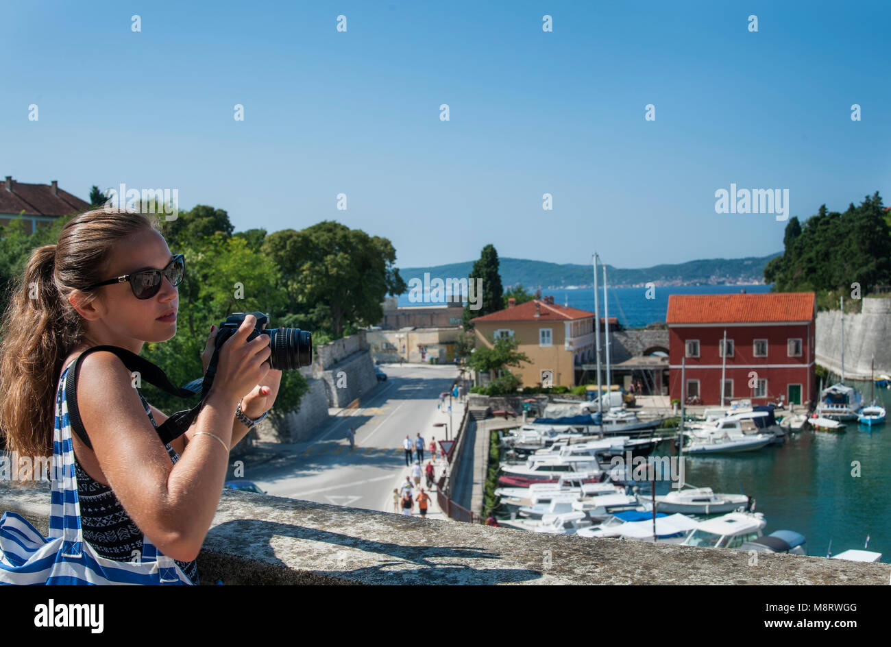 Hafen in Zadar. Stock Photo