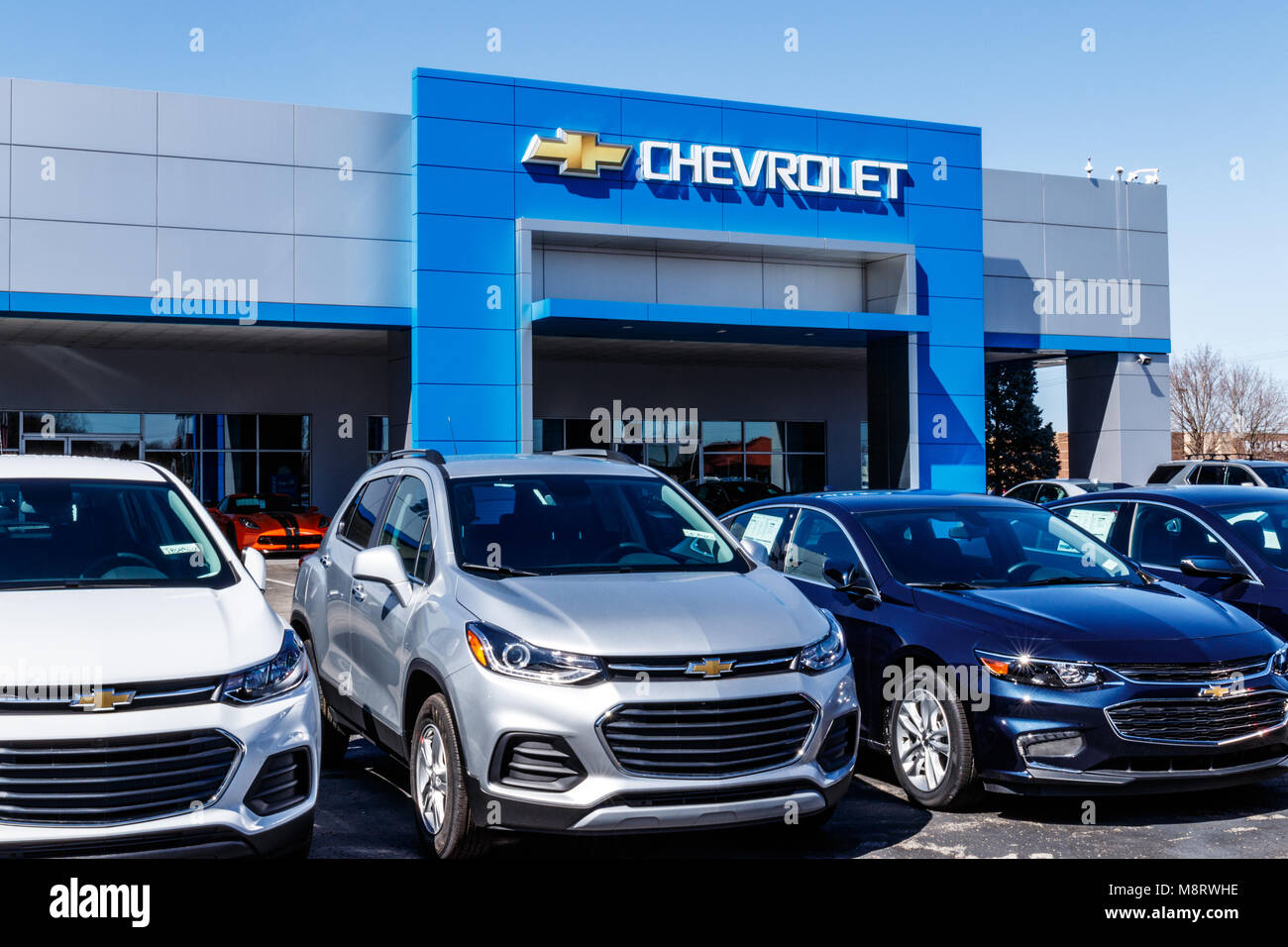 Noblesville Circa March 2018 Chevrolet Automobile Dealership. Chevy is a Division of General