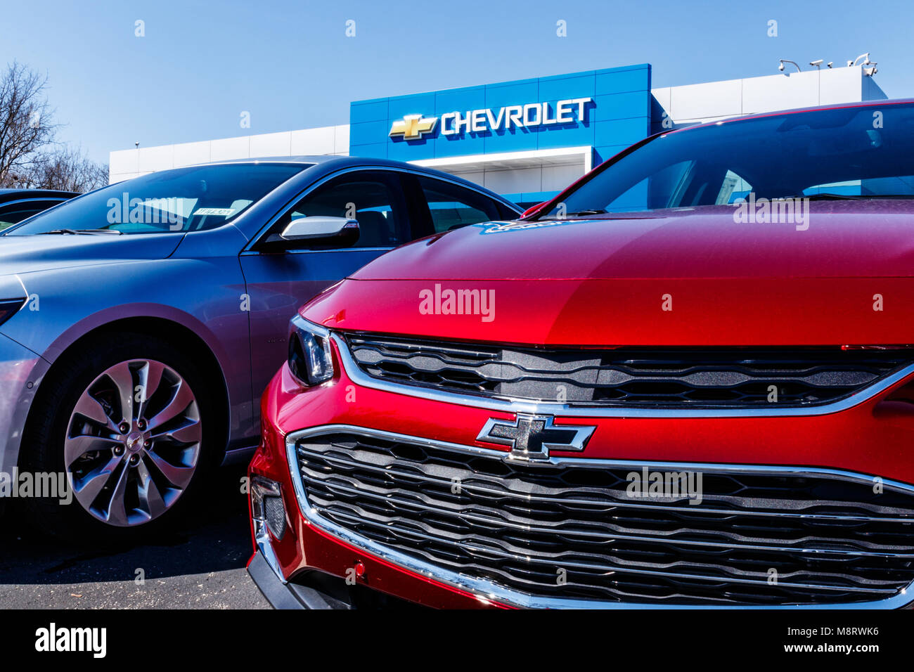 Noblesville Circa March 2018 Chevrolet Automobile Dealership. Chevy