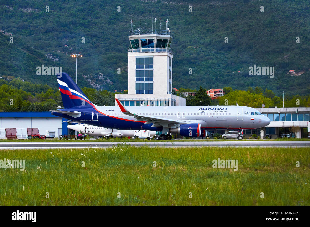 Tivat Airport (TIV), Montenegro Stock Photo - Alamy