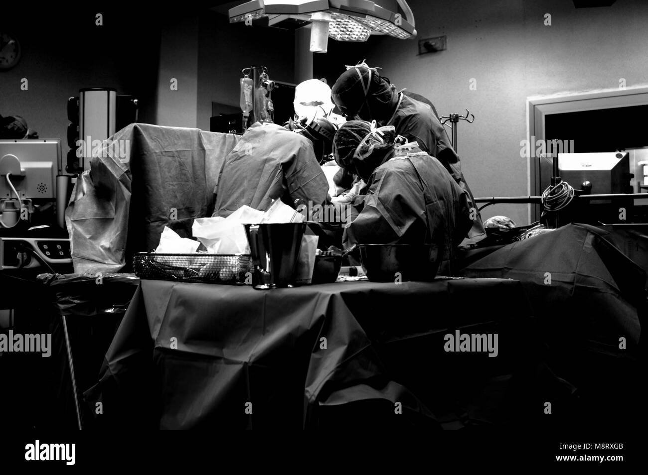 Surgeons at work Stock Photo - Alamy