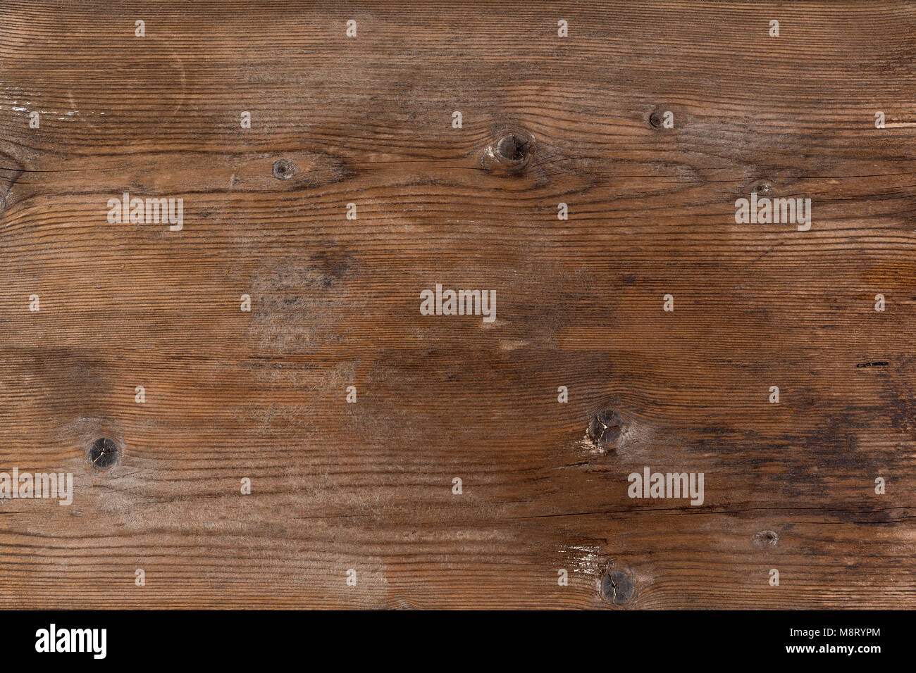 Old rural wooden piece of wood brown colors, detailed plank photo texture Stock Photo