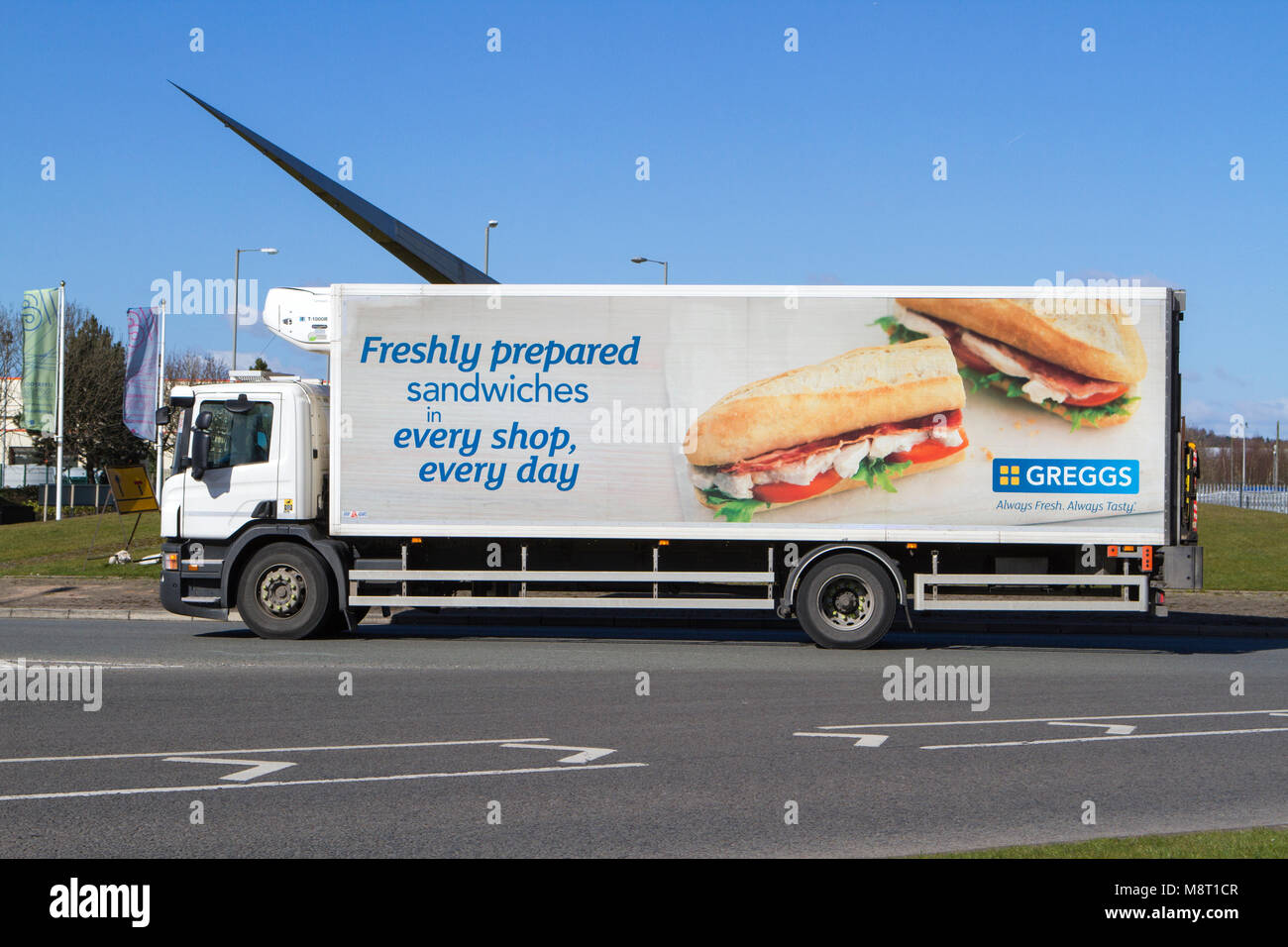 Bakery Delivery Truck High Resolution Stock Photography and Images Alamy