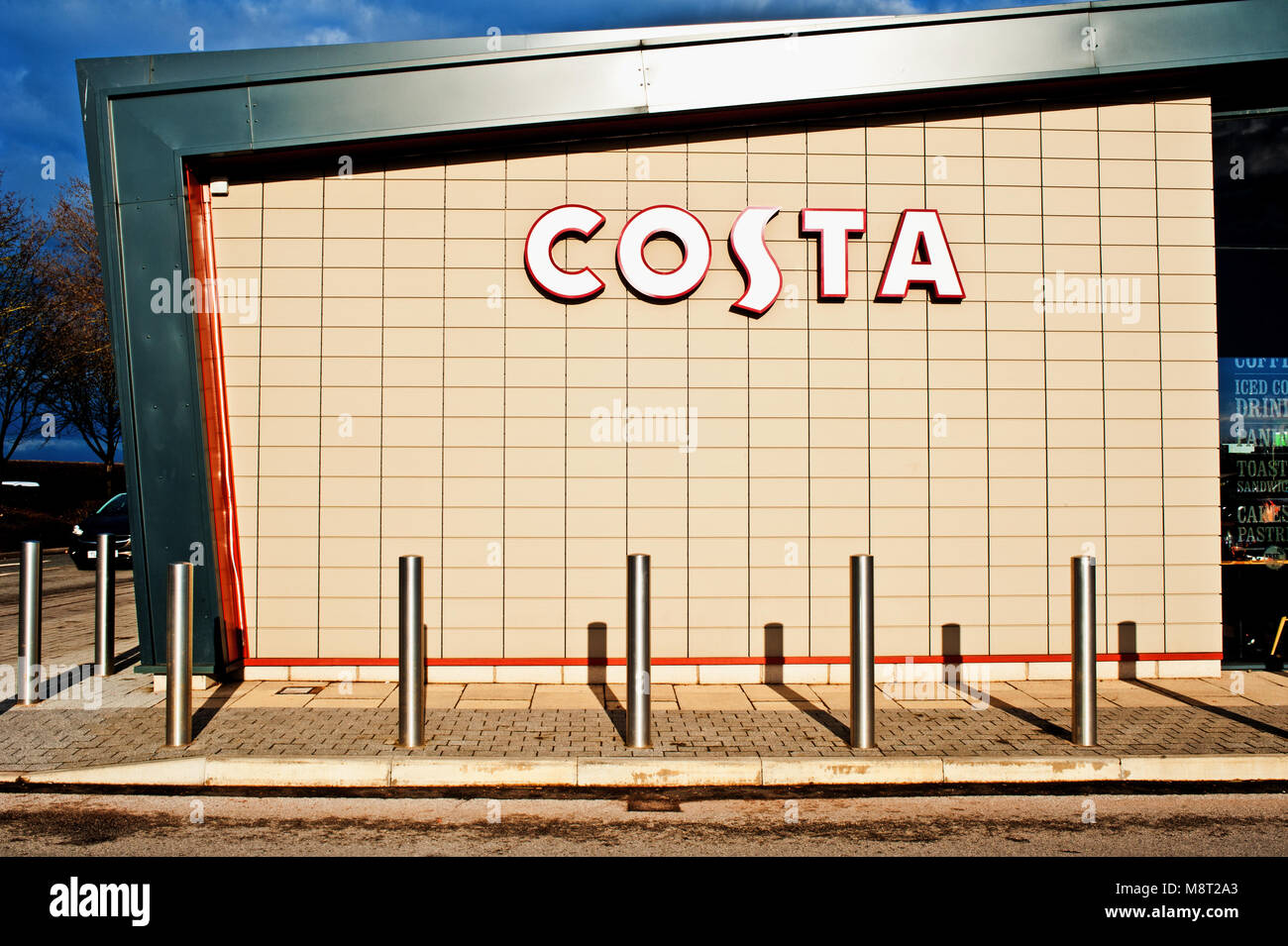Costa coffee shop, Clifton Moor, York Stock Photo Alamy