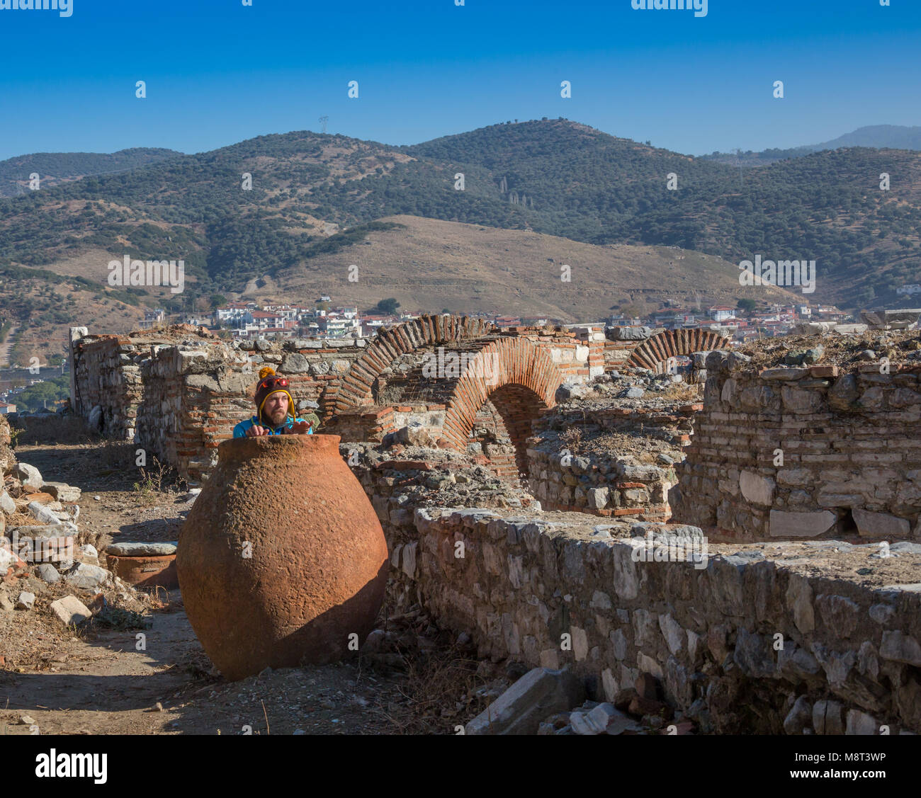 Georgia's Giant Clay Pots Hold An 8000-Year-Old Secret To Great Wine Stock Photo