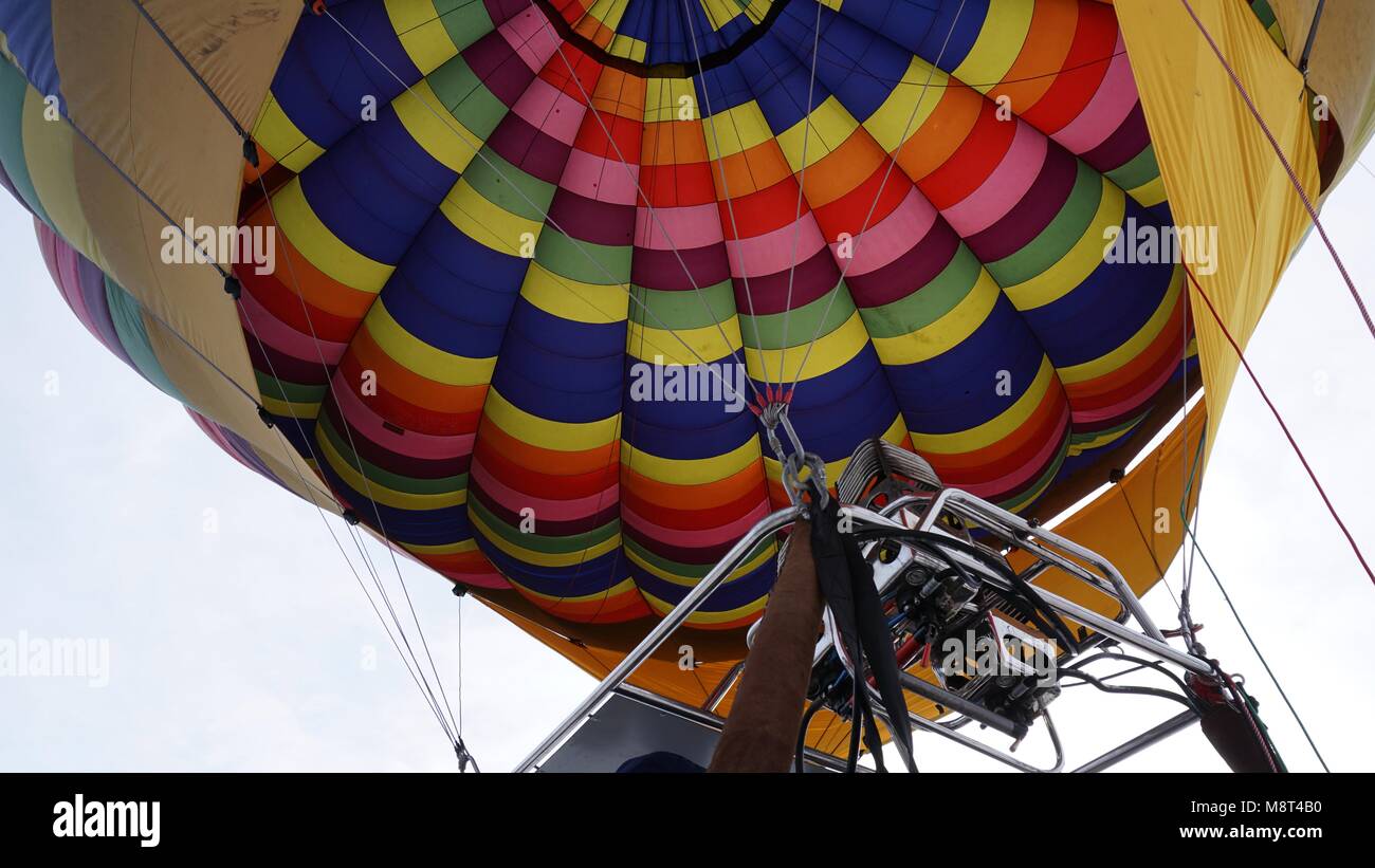 Achensee, Achenkirch, Tirol, Ballon fahren Stock Photo