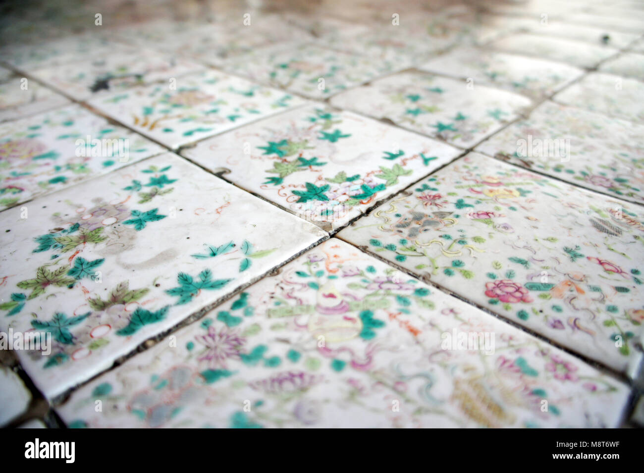 Old Tile, Texture, Background Stock Photo