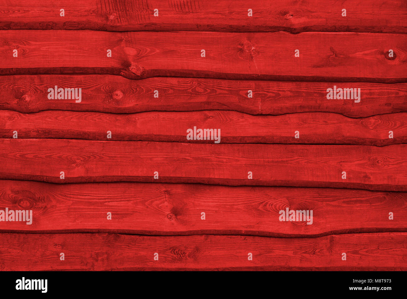 Horizontal wooden a wall made of natural wood (photo is toned in