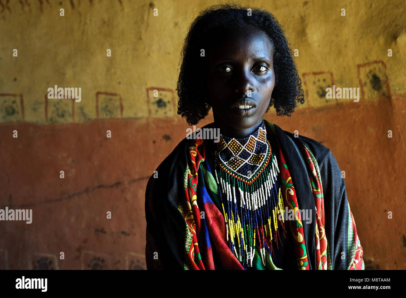 Woman from the Borana tribe ( Ethiopia) Stock Photo