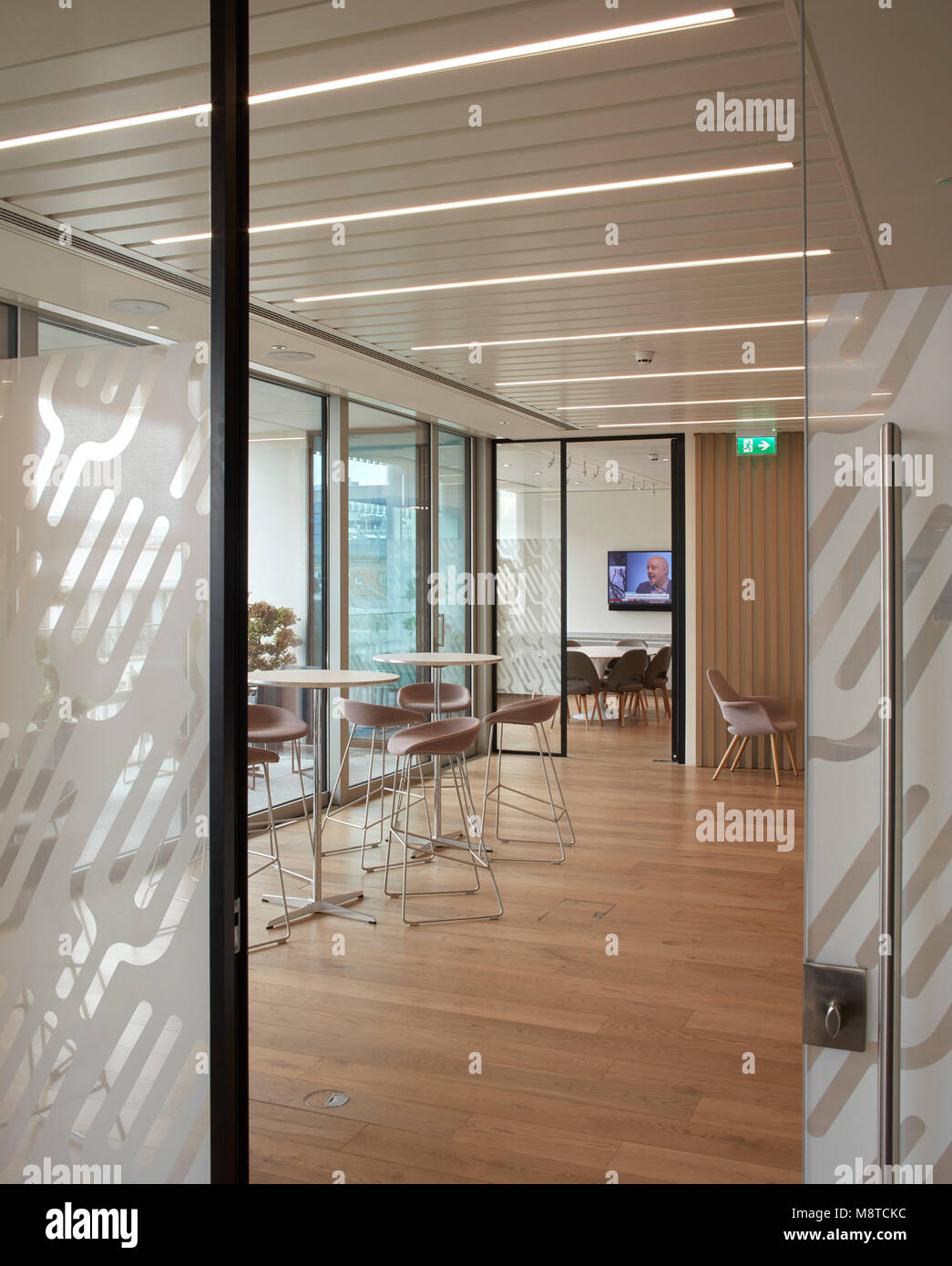 Office floor. Office Interior, London, United Kingdom. Architect: NA, 2017. Stock Photo