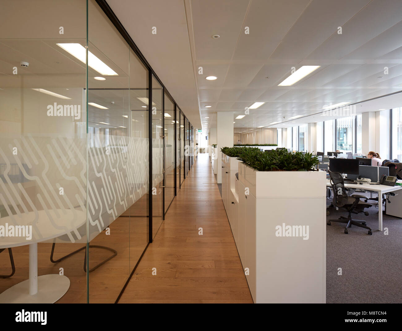 Office interior. Office Interior, London, United Kingdom. Architect: NA, 2017. Stock Photo