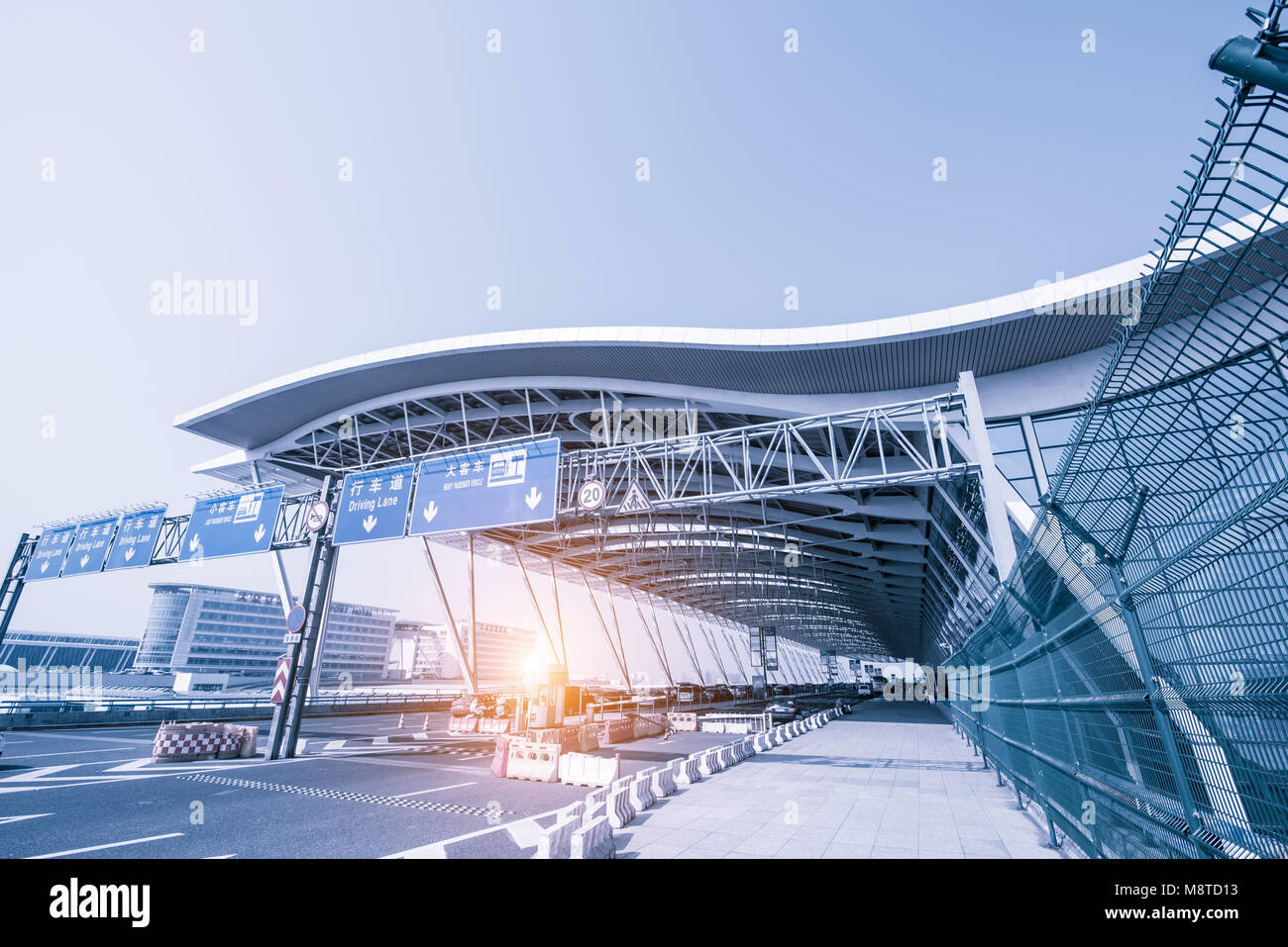 International Airport Terminal T2 Stock Photo Alamy