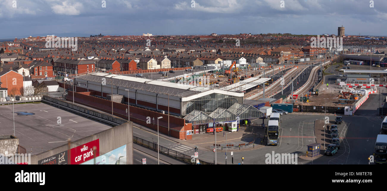 17/03/2018 Blackpool North (line between Kirkham & Blackpool North