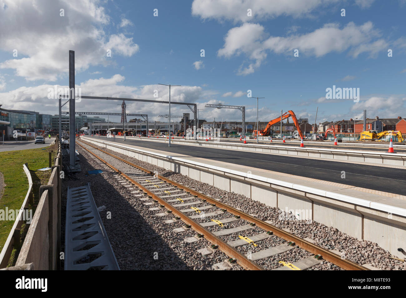 17/03/2018 Blackpool North (line between Kirkham & Blackpool North