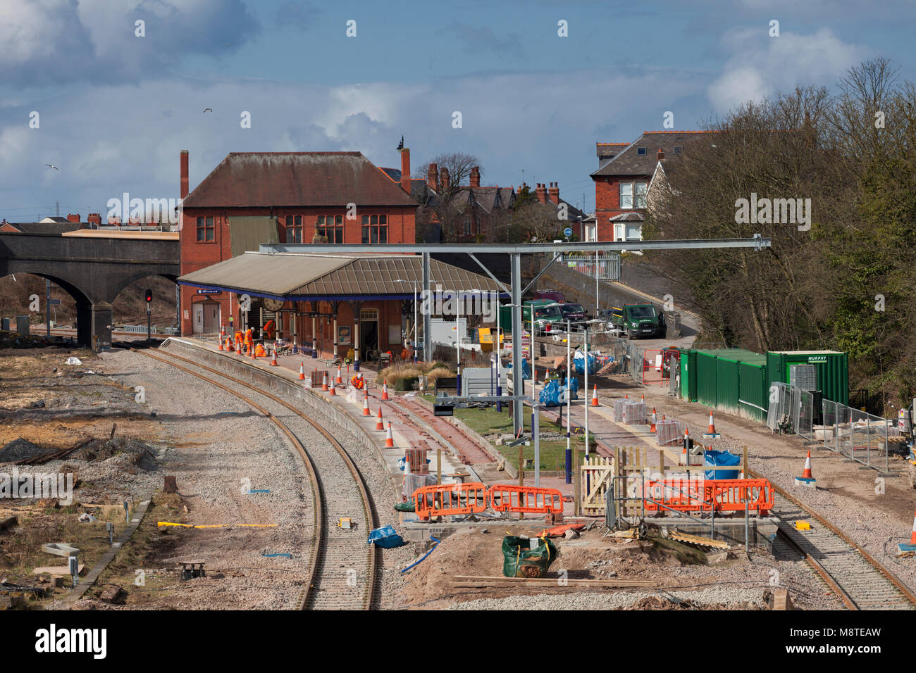 17/03/2018 Poulton Le Fylde (line between Kirkham & Blackpool North