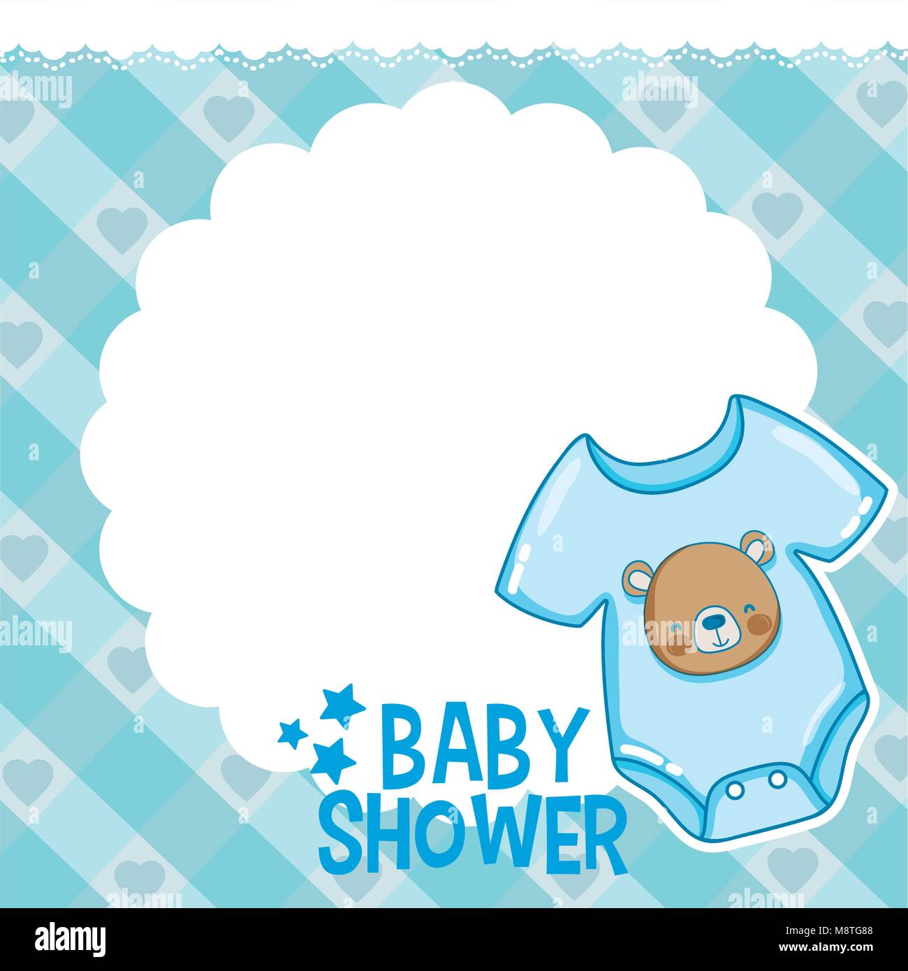 Baby shower card Stock Vector Image & Art Alamy