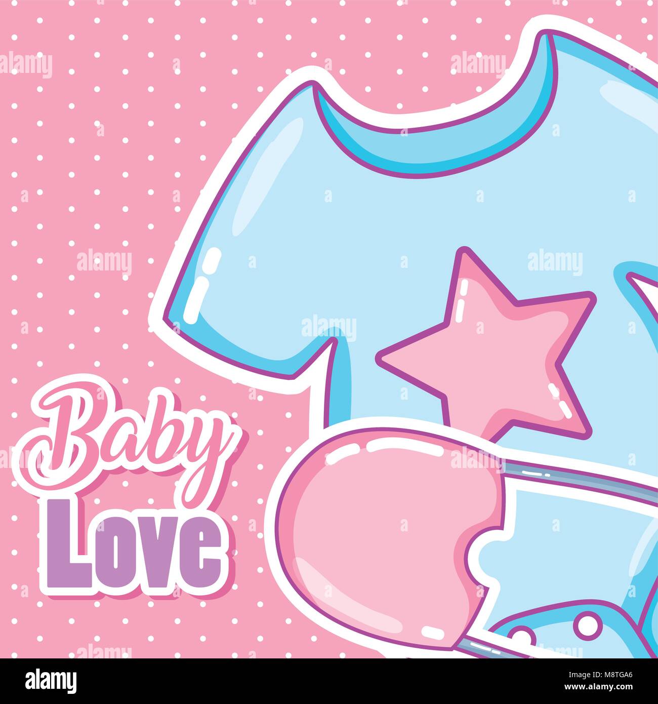 Baby shower card Stock Vector Image & Art - Alamy
