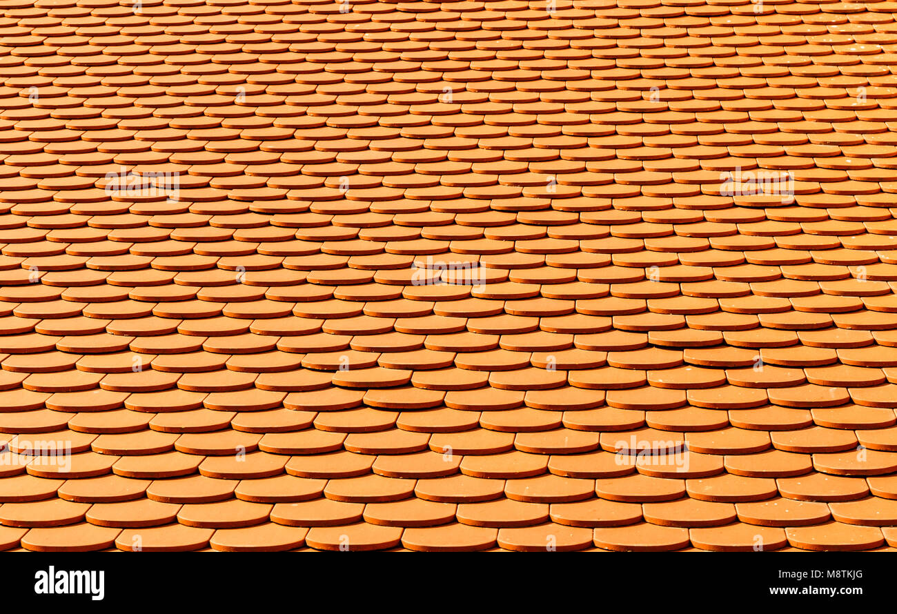 pattern of roof Tile , background Stock Photo - Alamy