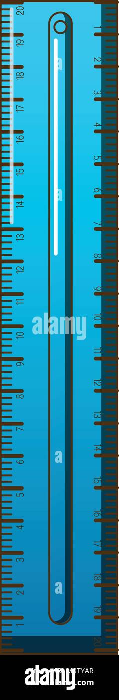 Plastic ruler icon, cartoon style Stock Vector Image & Art - Alamy