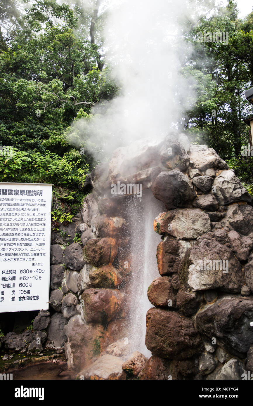Tatsumaki Jigoku in Beppu, Japan, “Tornado Hell”, its name comes from