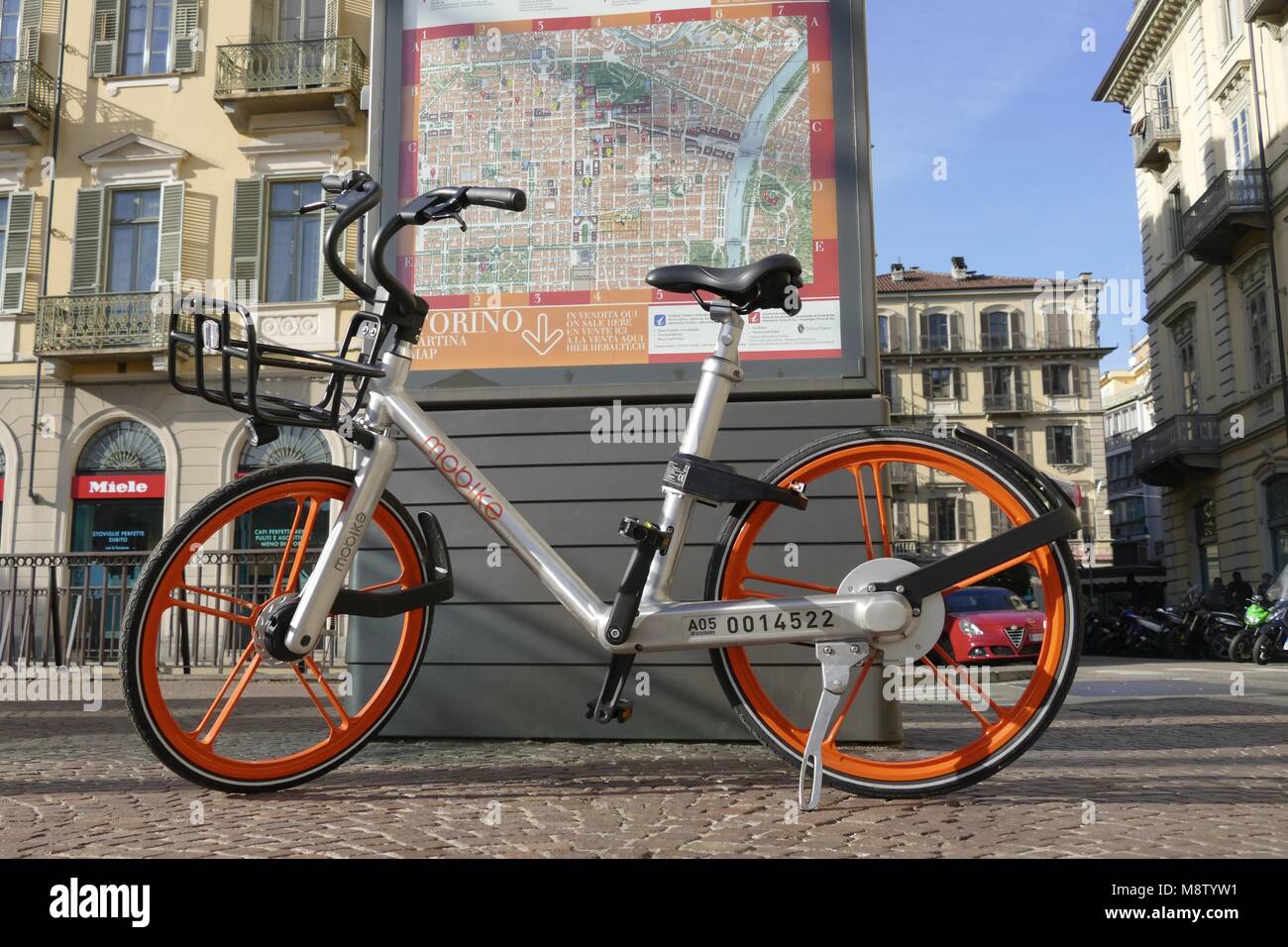 Bike Sharing Turin High Resolution Stock Photography and Images - Alamy