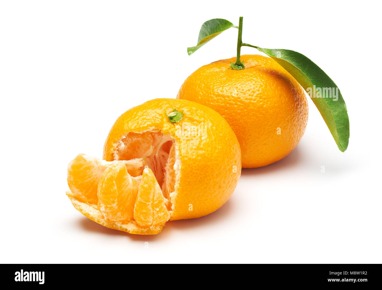 Mandarin orange, tangerine citrus fruit isolated on white background Stock Photo Alamy