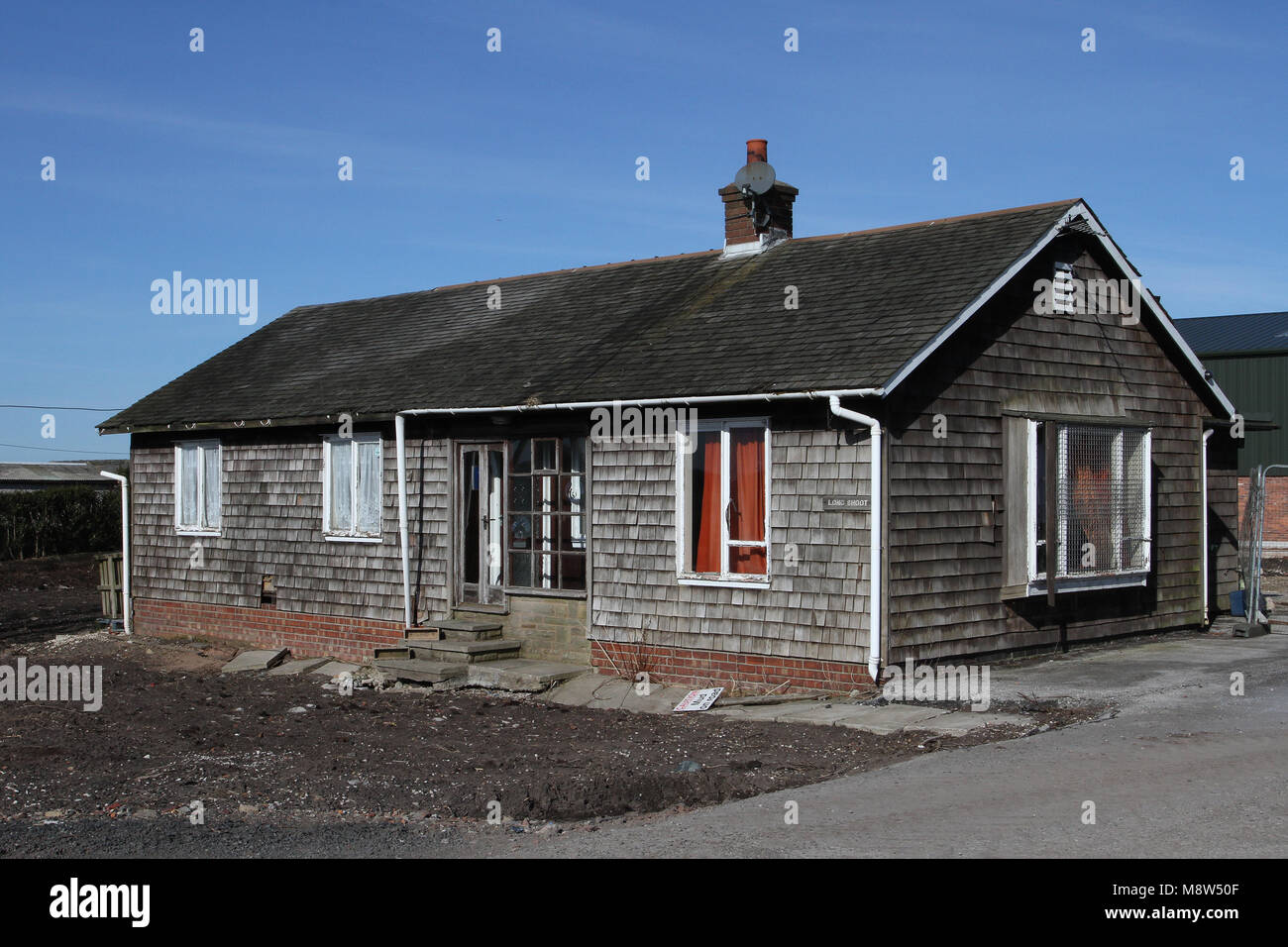 One storey homes; Quaint traditional wood built period croft house, or