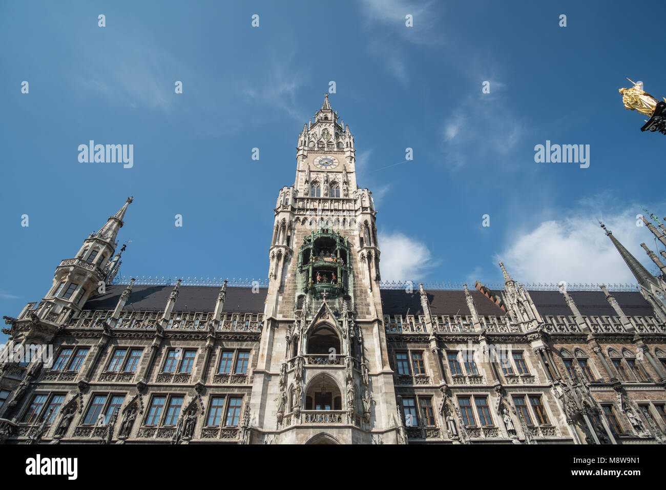 RathausGlockenspiel in Marienplatz, Munich, Germany Stock Photo Alamy