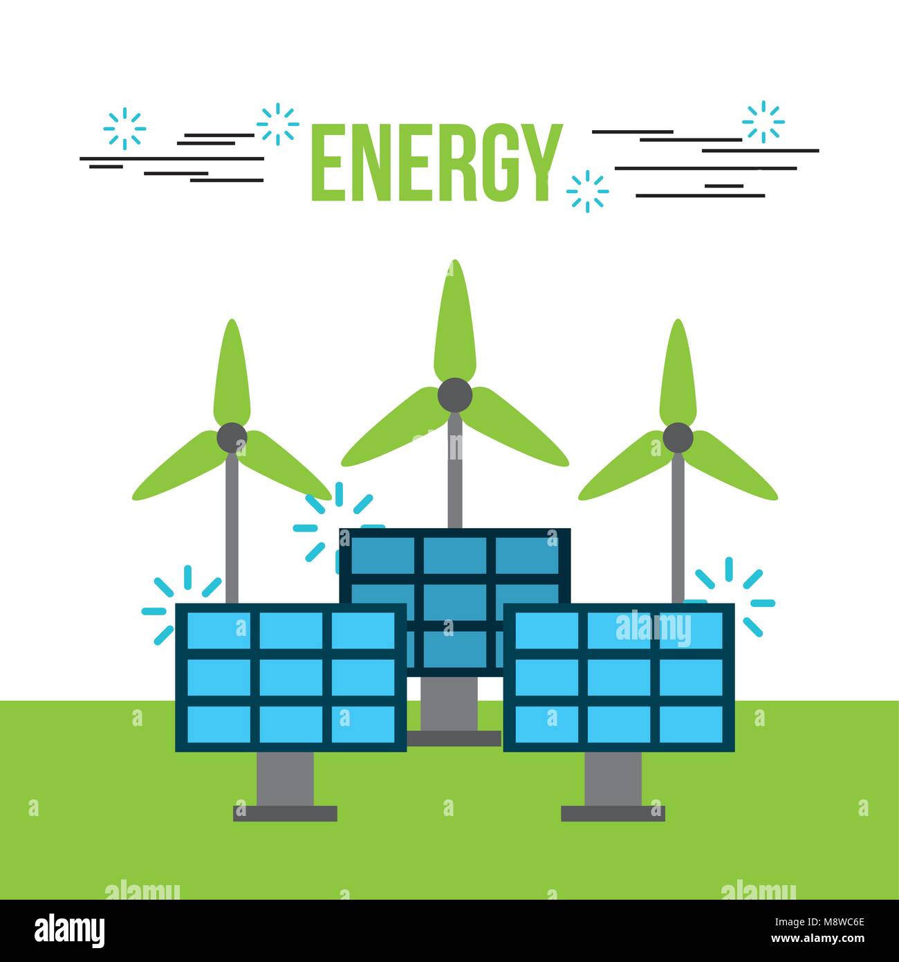 energy renewable ecology Stock Vector Image & Art - Alamy