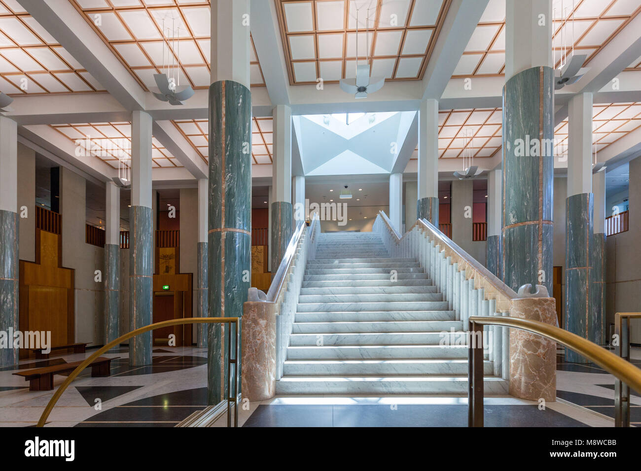 Canberra, Australia March 11, 2018 Parliament House entrance