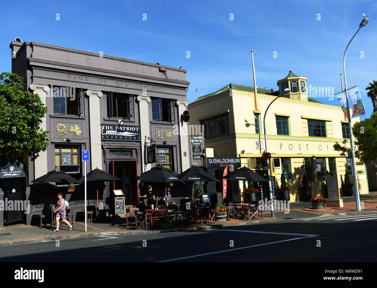 The Patriot pub & restaurant in Devonport, Auckland, New Zealand. Stock Photo