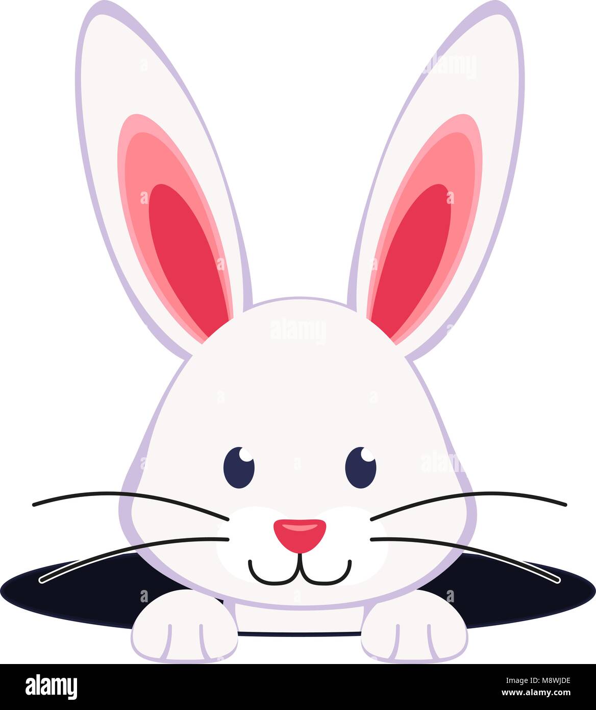 Cartoon rabbit face hi-res stock photography and images - Alamy