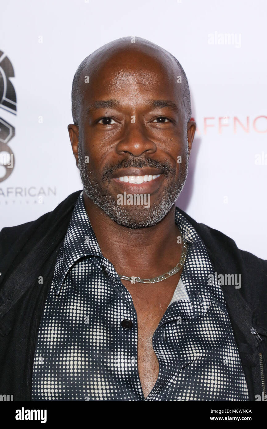 The 26th Annual Pan African Film and Arts Festival held at Baldwin Hills Crenshaw Plaza - Arrivals  Featuring: Parnell Damone Marcano Where: Los Angeles, California, United States When: 10 Feb 2018 Credit: Sheri Determan/WENN.com Stock Photo