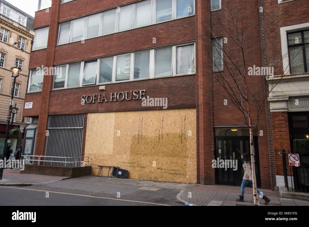 London,UK. 20 March 2018. The homeless support centre at Sofia House on