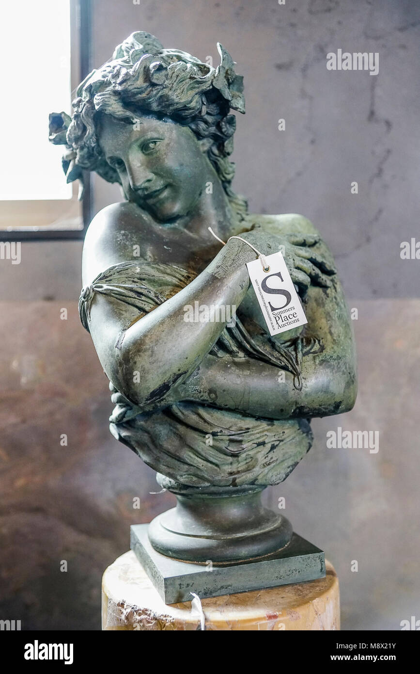 Stane Street, Billingshurst. 20th March 2018. A set of very rare