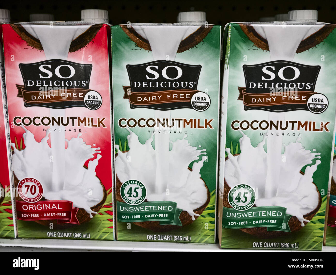 Honolulu Hawaii Usa 19th Dec 2017 So Delicious Dairy Free